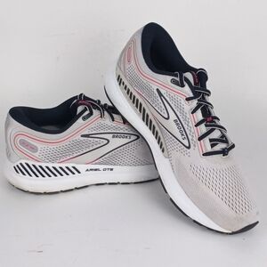 Brooks Ariel GTS 23 Cushion Support Running Shoes Women's 10 Gray Pink Black
